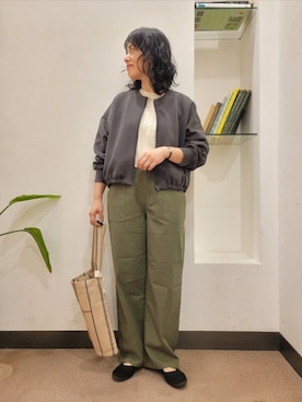 浪口 絵美さん(レディース・164cm)の秋コーディネート