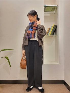 浪口　絵美さん（レディース・164cm）の秋コーディネート