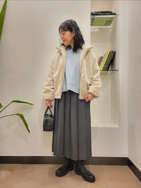 浪口　絵美さん（レディース・164cm）の冬コーディネート