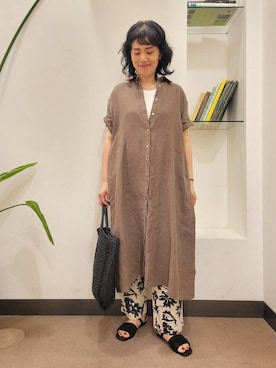 浪口　絵美さん（レディース・164cm）の夏コーディネート