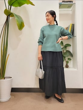 浪口　絵美さん（レディース・164cm）の秋コーディネート