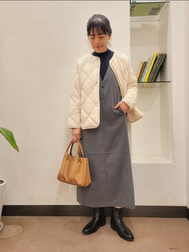 浪口 絵美さん(レディース・164cm)の冬コーディネート