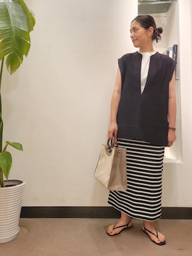 浪口 絵美さん(レディース・164cm)の夏コーディネート