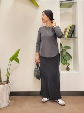 浪口　絵美さん（レディース・164cm）の秋コーディネート