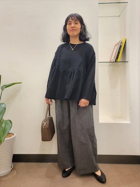 浪口 絵美さん(レディース・164cm)の秋コーディネート