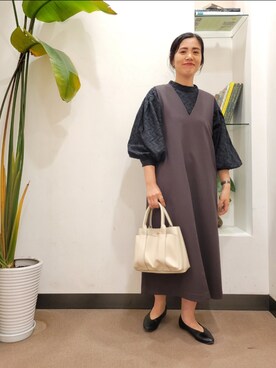 浪口 絵美さん(レディース・164cm)の秋コーディネート