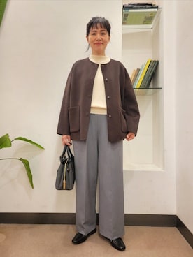 浪口 絵美さん(レディース・164cm)の冬コーディネート