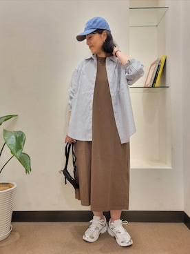 「URBAN RESEARCH DOORS（アーバンリサーチドアーズ）のアイテム（ボディバッグ/ウエストポーチ）」を使った、浪口　絵美さん（レディース・164cm）の夏コーディネート
