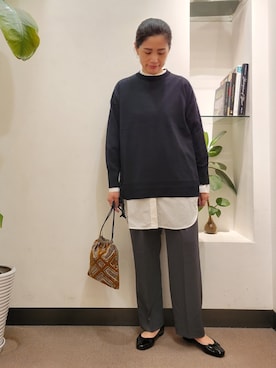 浪口　絵美さん（レディース・164cm）の秋コーディネート