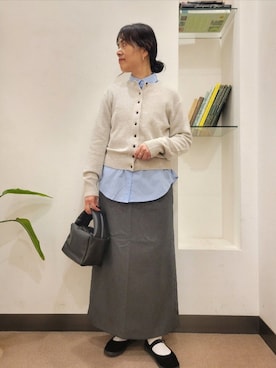 「アイテム（その他シューズ）」を使った、浪口　絵美さん（レディース・164cm）の秋コーディネート