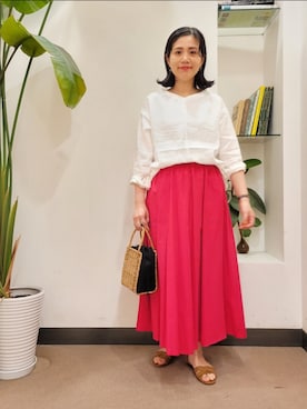 浪口 絵美さん(レディース・164cm)の春コーディネート