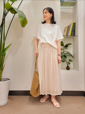 浪口 絵美さん(レディース・164cm)の夏コーディネート