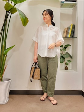 浪口 絵美さん(レディース・164cm)の夏コーディネート