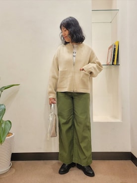 「RODE SKO（ロデスコ）のアイテム」を使った、浪口　絵美さん（レディース・164cm）の秋コーディネート