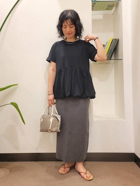 浪口　絵美さん（レディース・164cm）の夏コーディネート