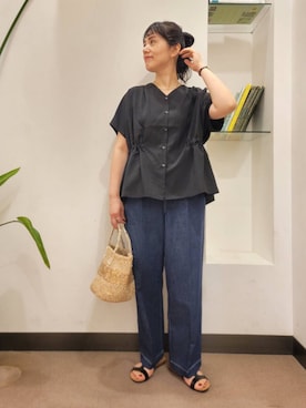 浪口 絵美さん(レディース・164cm)の夏コーディネート