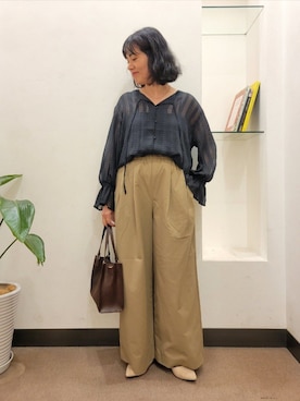 浪口　絵美さん（レディース・164cm）の夏コーディネート