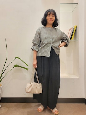 浪口 絵美さん(レディース・164cm)の夏コーディネート