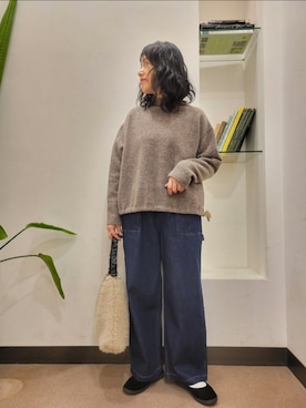 浪口　絵美さん（レディース・164cm）の冬コーディネート