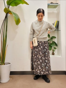 「URBAN RESEARCH DOORS」｜浪口　絵美さん（レディース・164cm）の秋コーディネート