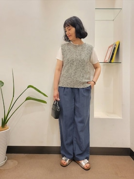 浪口 絵美さん(レディース・164cm)の夏コーディネート