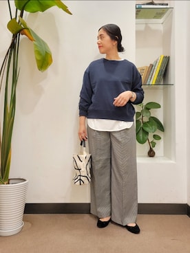 浪口 絵美さん(レディース・164cm)の秋コーディネート