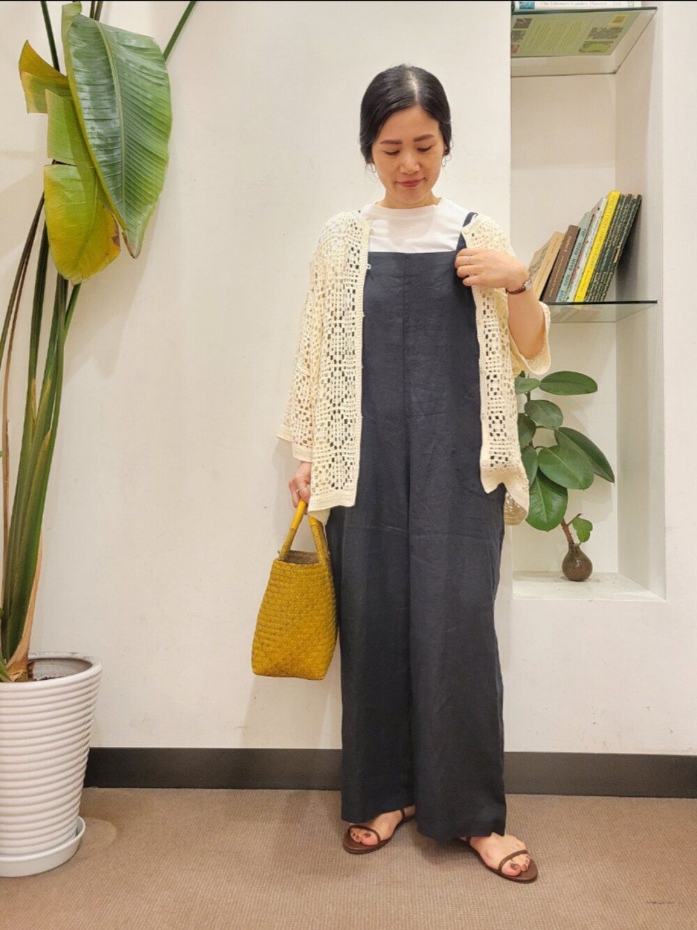 美品 かぐれ kagure オープンワーク 2wayニット 鍵あみニット かぐれ（カグレ）の「オープンワーク2WAYニット（ニット