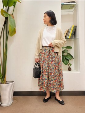 浪口　絵美さん（レディース・164cm）の春コーディネート