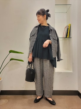 浪口 絵美さん(レディース・164cm)の春コーディネート