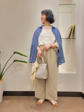 浪口 絵美さん(レディース・164cm)の春コーディネート