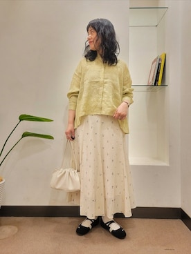 浪口　絵美さん（レディース・164cm）の春コーディネート