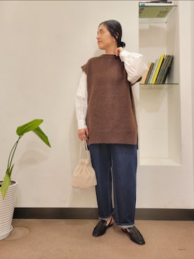 浪口　絵美さん（レディース・164cm）の秋コーディネート