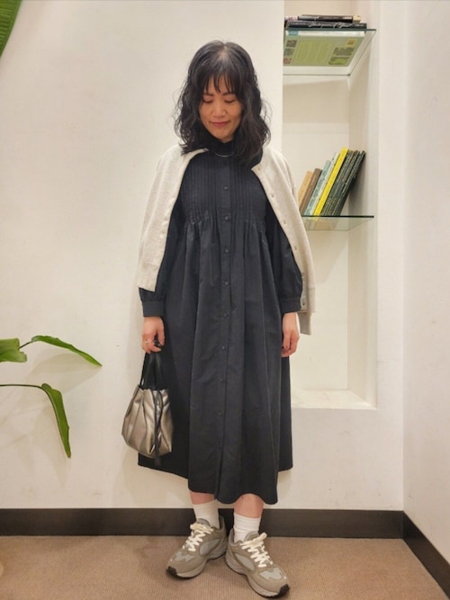 セール】ピーチタッチピンタックワンピース（ワンピース）｜URBAN