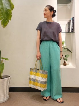 浪口　絵美さん（レディース・164cm）の夏コーディネート