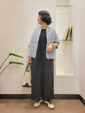 「FORK&SPOON（フォークアンドスプーン）のアイテム」を使った、浪口　絵美さん（レディース・164cm）の春コーディネート