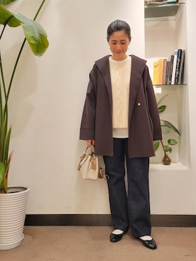 浪口　絵美さん（レディース・164cm）の冬コーディネート