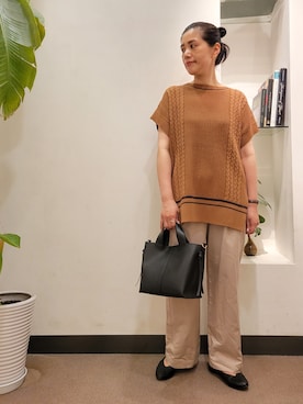 浪口　絵美さん（レディース・164cm）の秋コーディネート