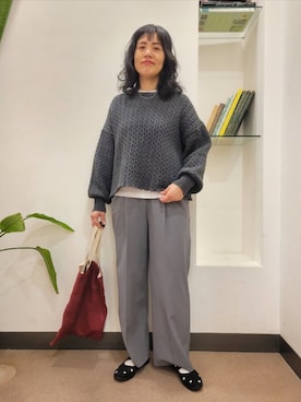 浪口 絵美さん(レディース・164cm)の冬コーディネート