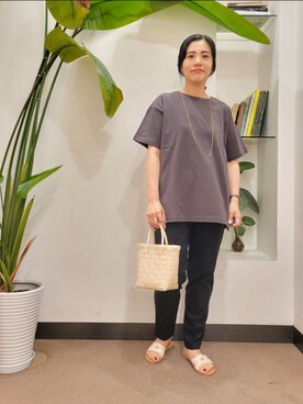 浪口　絵美さん（レディース・164cm）の夏コーディネート