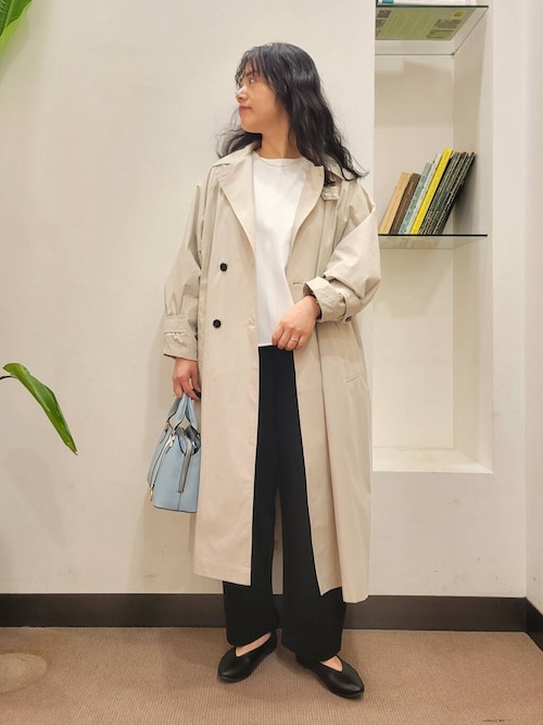 URBAN RESEARCH DOORS｜袖ボリュームスタンドコート | Rakuten