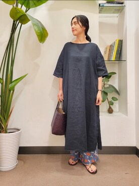 浪口　絵美さん（レディース・164cm）の夏コーディネート