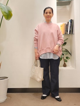 浪口 絵美さん(レディース・164cm)の冬コーディネート