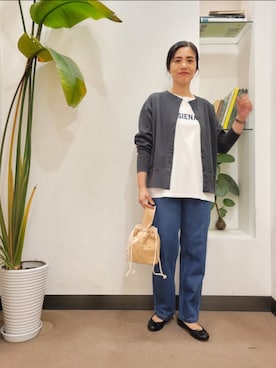 「URBAN RESEARCH DOORS」｜浪口　絵美さん（レディース・164cm）の秋コーディネート