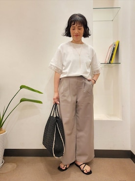 浪口 絵美さん(レディース・164cm)の春コーディネート