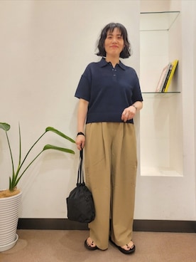 浪口 絵美さん(レディース・164cm)の夏コーディネート