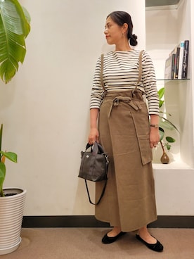 浪口　絵美さん（レディース・164cm）の秋コーディネート