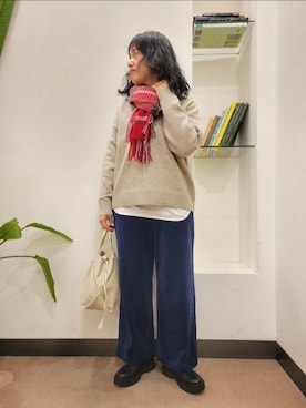 浪口　絵美さん（レディース・164cm）の冬コーディネート