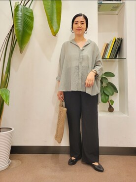 浪口　絵美さん（レディース・164cm）の秋コーディネート