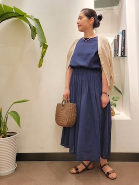 浪口 絵美さん(レディース・164cm)の夏コーディネート