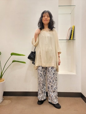 浪口　絵美さん（レディース・164cm）の春コーディネート